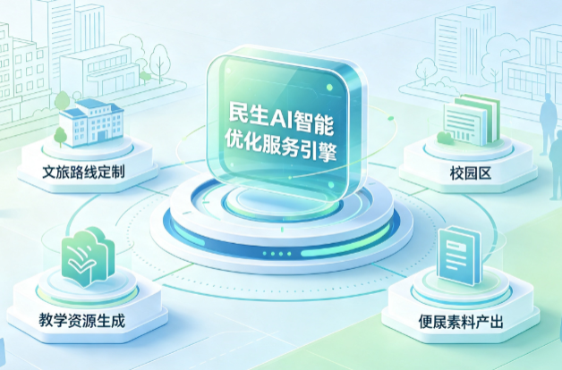 湟中县AI普惠赋能民生服务 智能优化技术升级大众生活服务体验