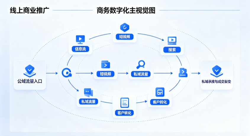 湟中县线上商业推广怎么做？全域流量闭环搭建与低成本转化实战指南
